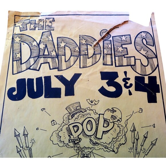 Early 1990s Cherry Poppin Daddies Eugene Oregon Show 11x17 Concert Poster - Picture 2 of 4